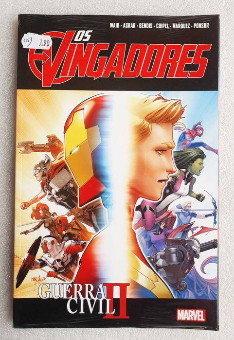 Livro BD ~ "OS VINGADORES" ~ Guerra Civil II ~ Marvel ~ Livro 6 ~ 2017