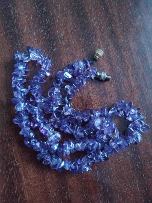 Бусы 46 см. возможно Александрит