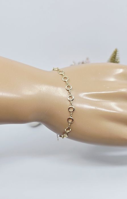 Złota bransoletka próba 585 14k