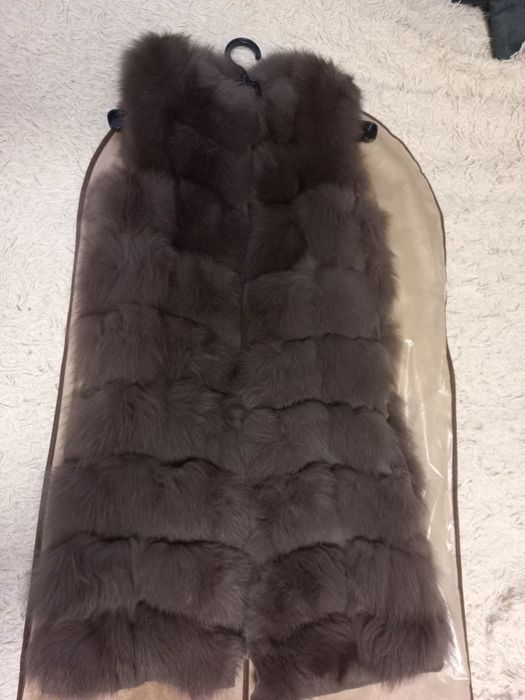 Желетка з хутра песця