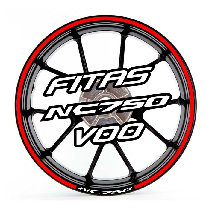Fitas p/ jantes Honda NC700 / NC750