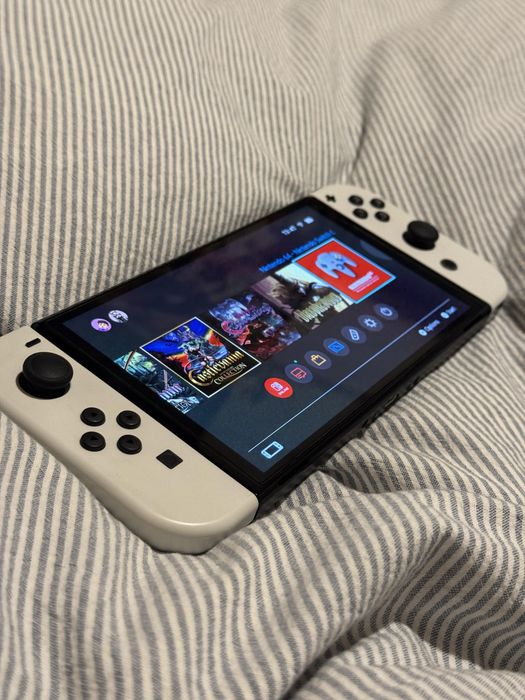 Nintendo Switch Oled Branca como nova, muito estimada