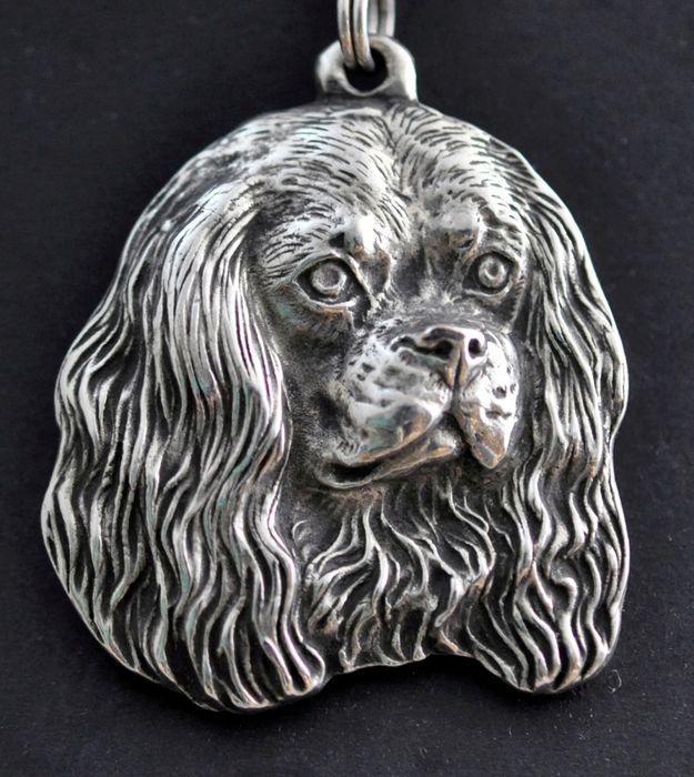 Cavalier King Charles Spaniel naszyjnik posrebrzany Art-Dog
