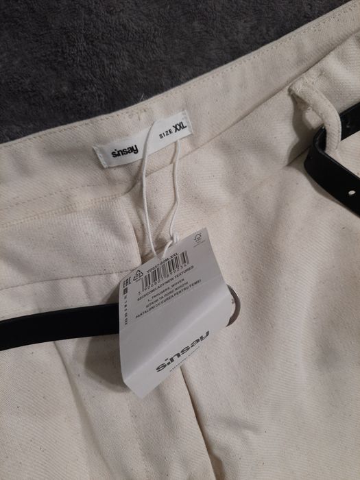 Лляні штани ХХЛ sinsay