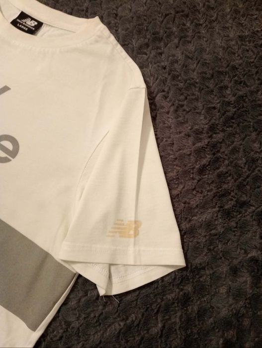 T-shirt branca New Balance