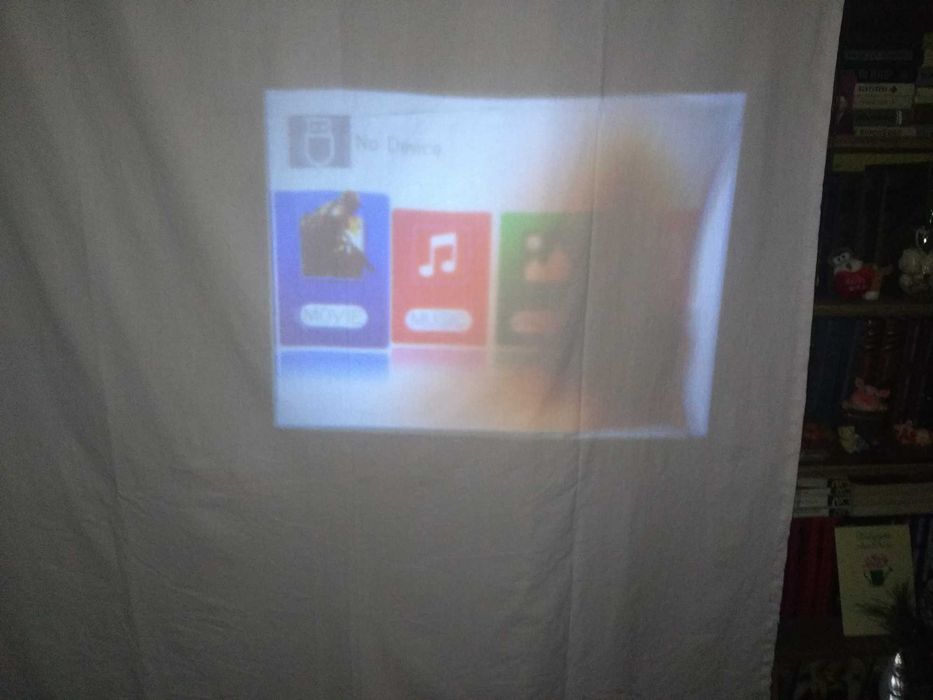 Дитячий міні проектор Kids Story Projector Mini LED Куб