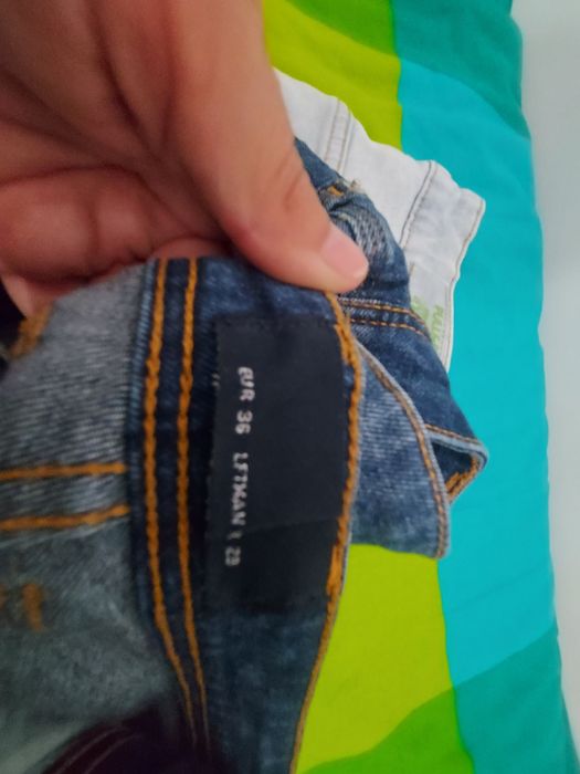 Calções de ganga de rapaz