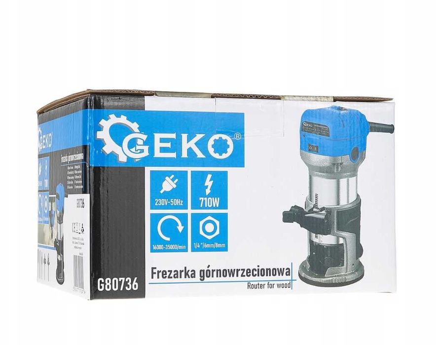 Nowa FREZARKA Górnowrzecionowa 2000W Wycinarka Regulacja (GRATIS)