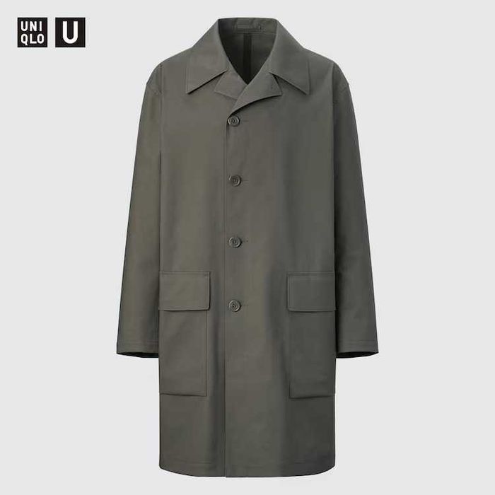 uniqlo u blocktech coat пальто плащ S