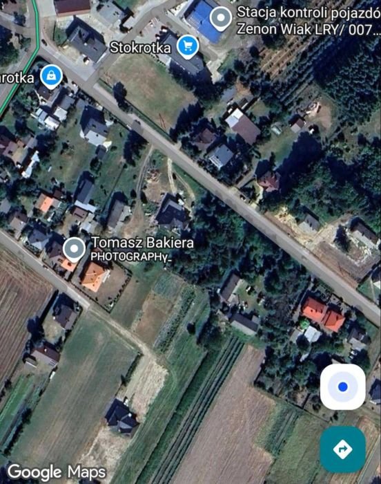 Działka rolno-budowlana, Nowodwór, pow.Rycki