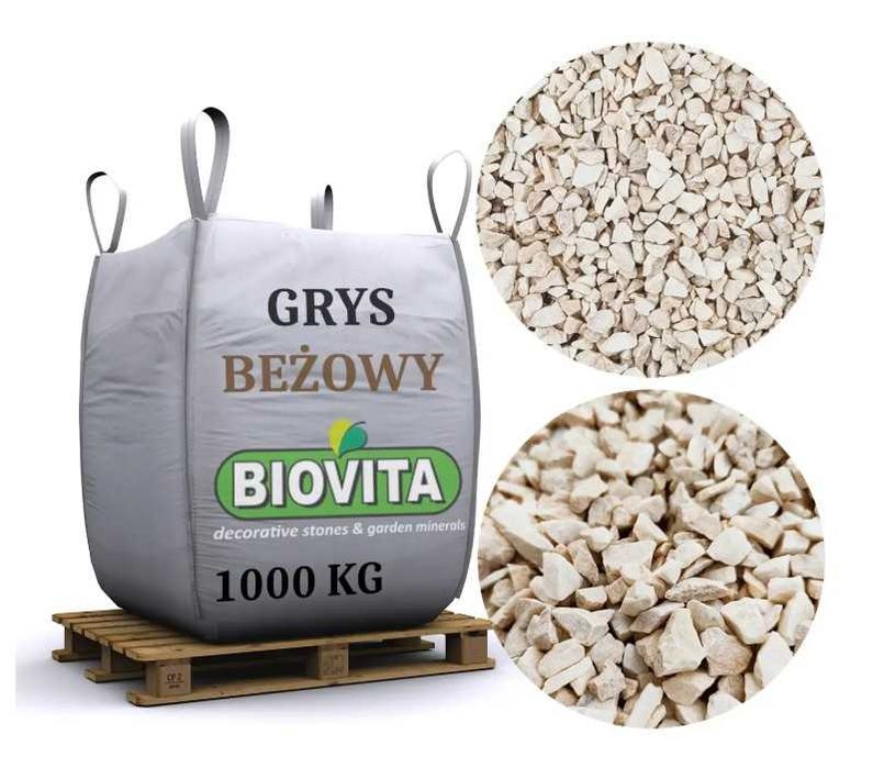 Biovita Grys Beżowa Marianna 8-16mm Big-Bag 1 tona