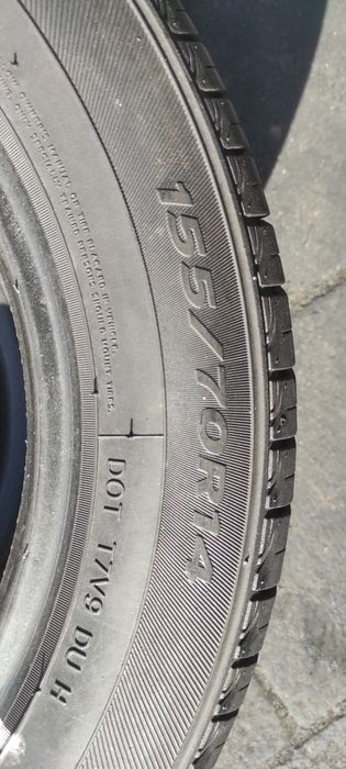 41 Opony Letnie HANKOOK 155/70/14 Bardzo Ładne
