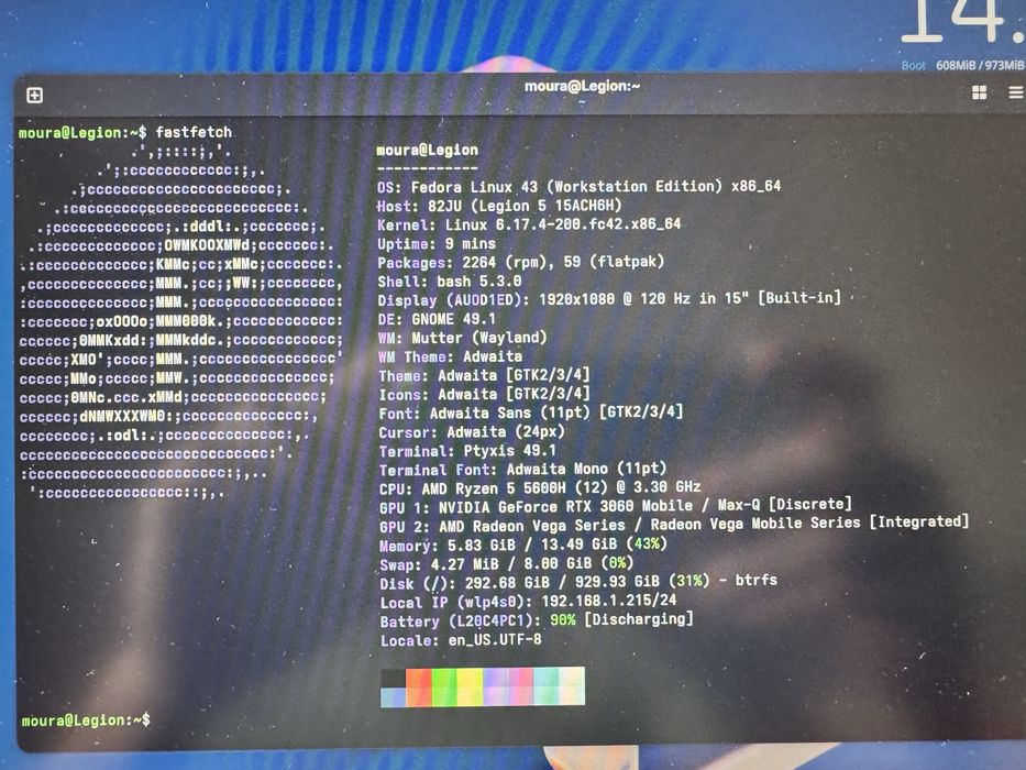 Portátil Gaming Lenovo Legion 5 5600H -RTX 3060 6Gb 16 gb Ram