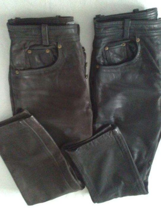 Spodnie skórzane TSCHUL High Quality 28