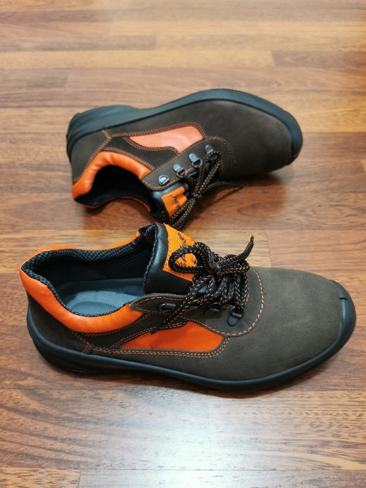 Skórzane Robocze Buty Męskie Łukpol Lekkie Wygodne