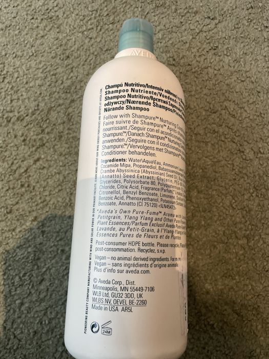 Aveda Szampon odżywczy 1000ml 0810
