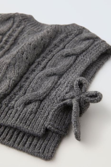 Вʼязаний жилет/жилетка/вязаные жилетки ZARA