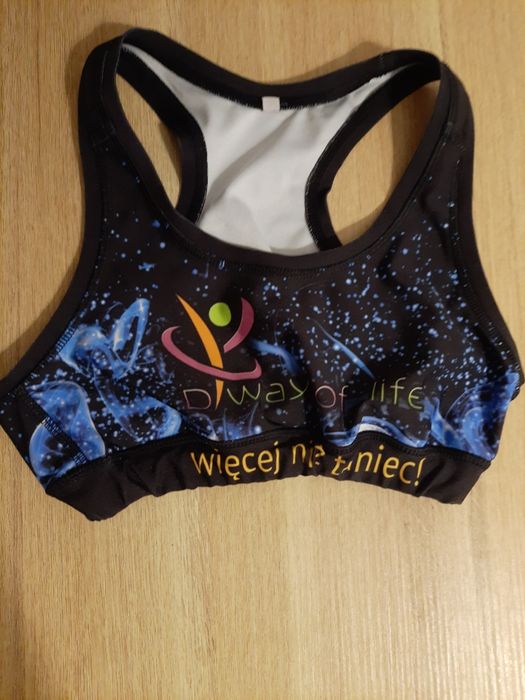 Stanik sportowy dziewczęcy Dway of life
