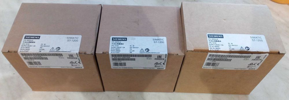 Sterownik PLC SIEMENS SIMATIC S7-1200 CPU 1212C 1214C