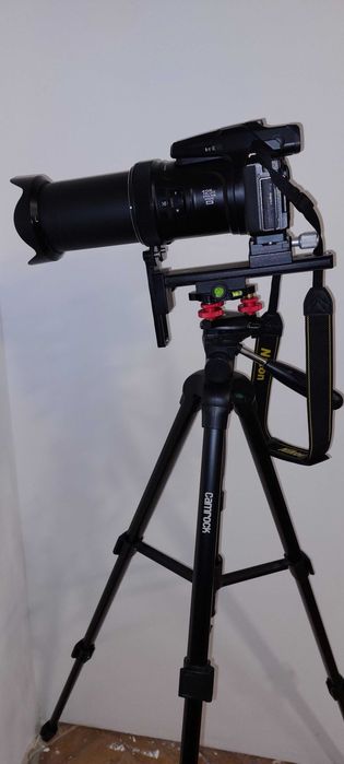 Nikon COOLPIX P1000 Gwarancja do 05.2026 dodatkowo wspornik i głowica