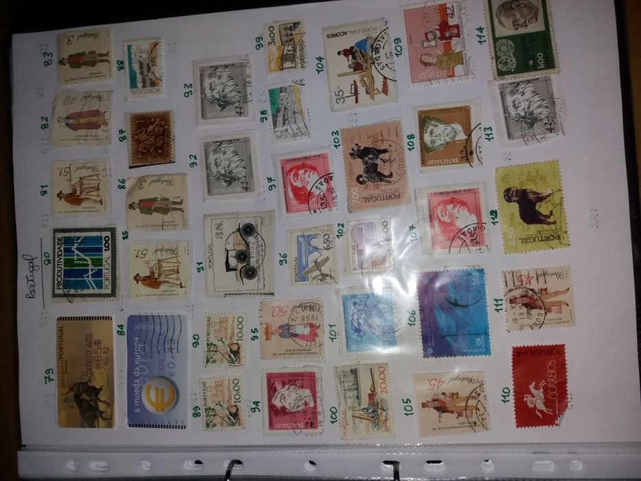 Selos antigos para colecionadores