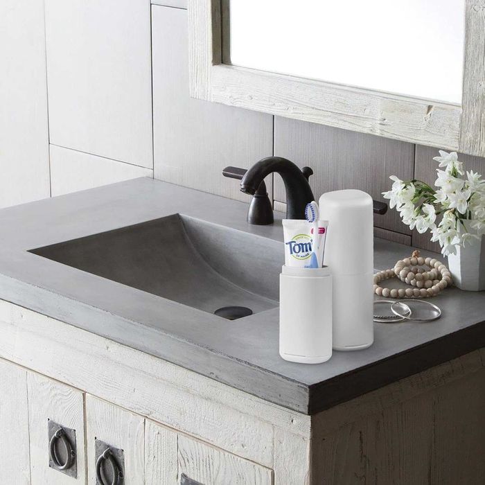 Linkidea Podróżne Etui na Pastę do Zębów, Etui 2w1, 2 szt.