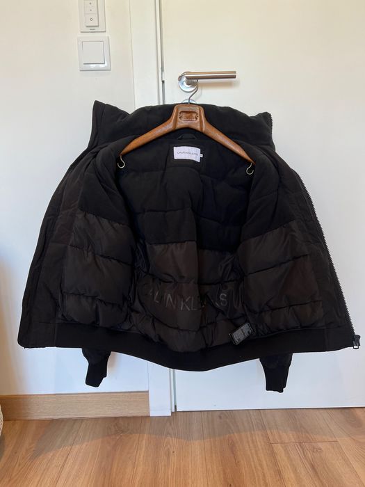 Casaco Calvin Klein Jeans Bomber Preto — XS (Unissexo)