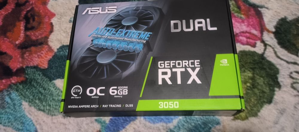 Відеокарта RTX3050 6gb