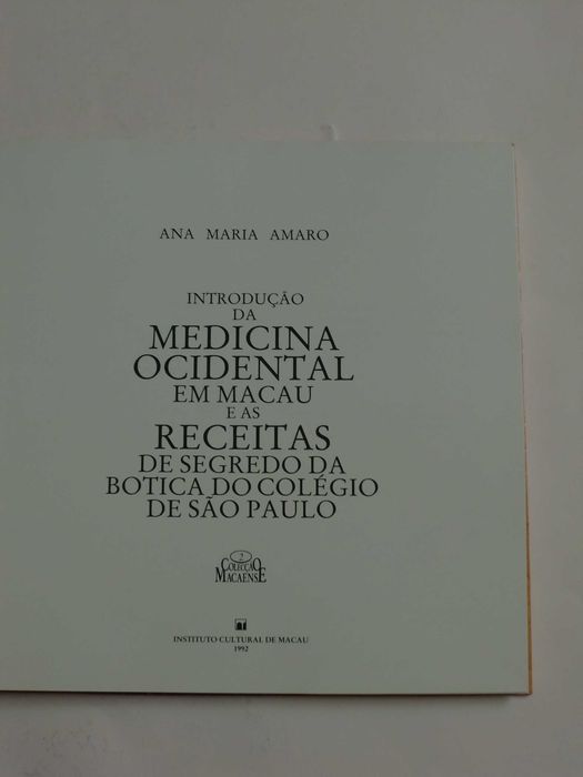 Introdução da Medicina Ocidental em Macau