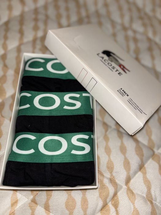 Bokserki meskie lacoste XL