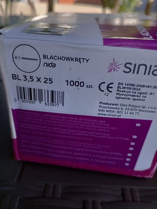 Wkręty do płyt gk 3.5*35 i 3.5*25