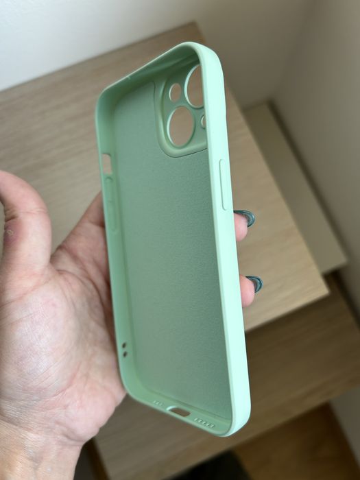 Capa iPhone 14 - verde água