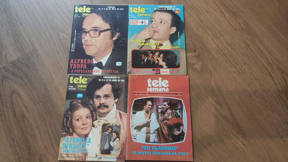 Revistas Antigas Tele Semana