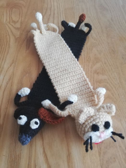 Zakładka do książki szydełko