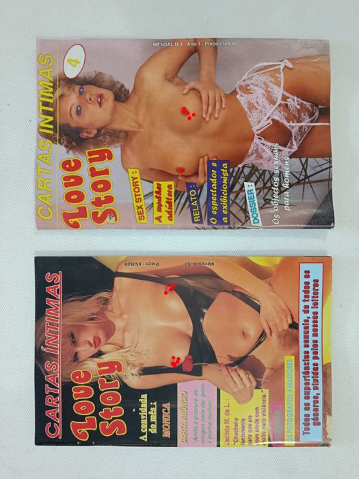 12 revistas LOVE STORY (sexo) eróticas