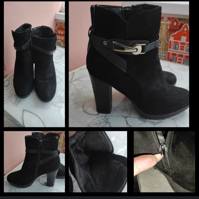 Жіночі ботінки сапожки ботінки на глибоку осінь зиму