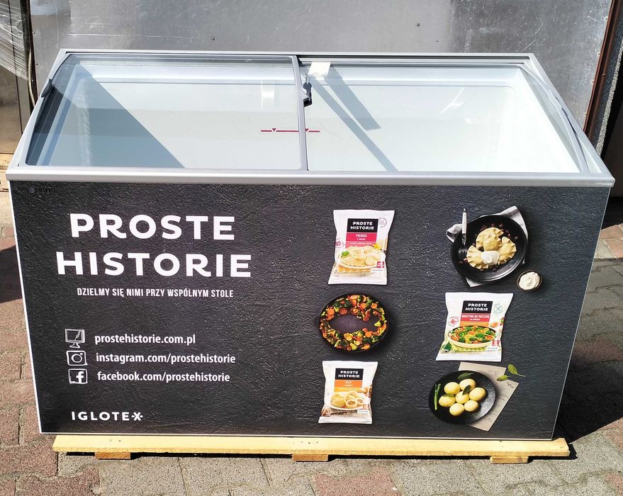 Zamrażarka skrzyniowa gastronomiczna UGUR NOWA 400L