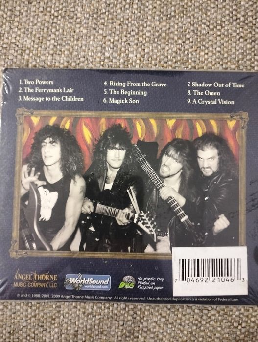 CD Sacred Oath - A Crystal Vision'