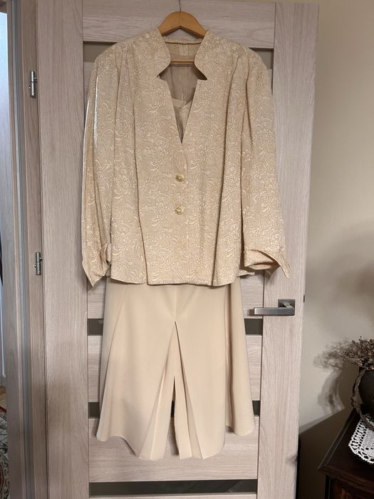 Elegancki 3-częściowy komplet damski - pracownia krawiecka Gras