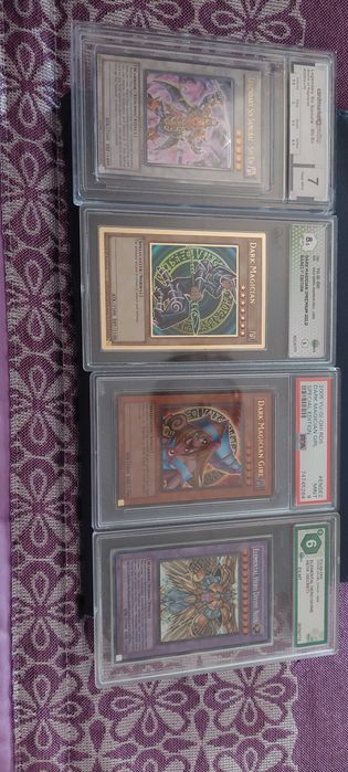Cartas yu gi oh graded