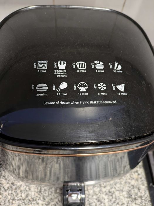 air fryer avariada