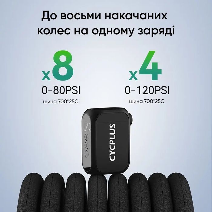 Портативный велонасос CYCPLUS AS210 Max