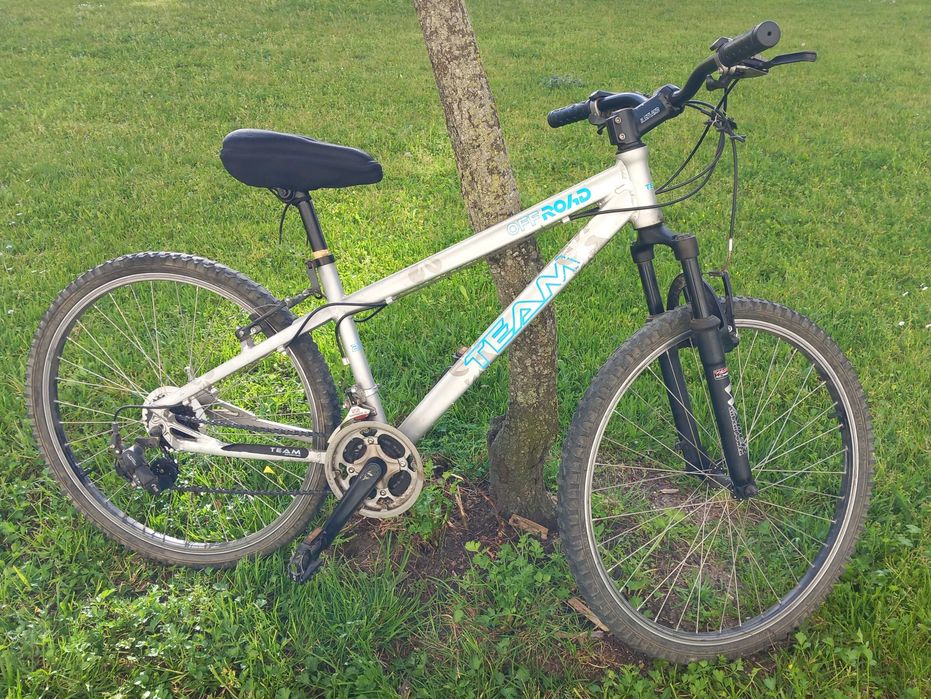 Bicicleta Team Cinza Roda 26