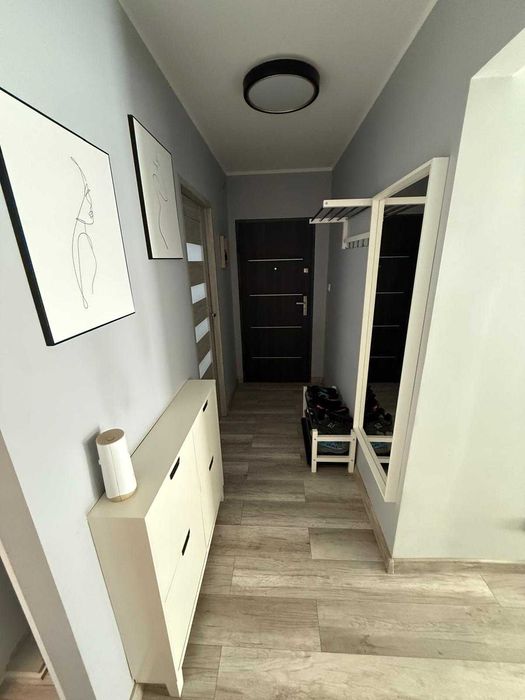 Mieszkanie 43,8 mkw  2 pokojowe na parterze gotowe do wprowadzenia.