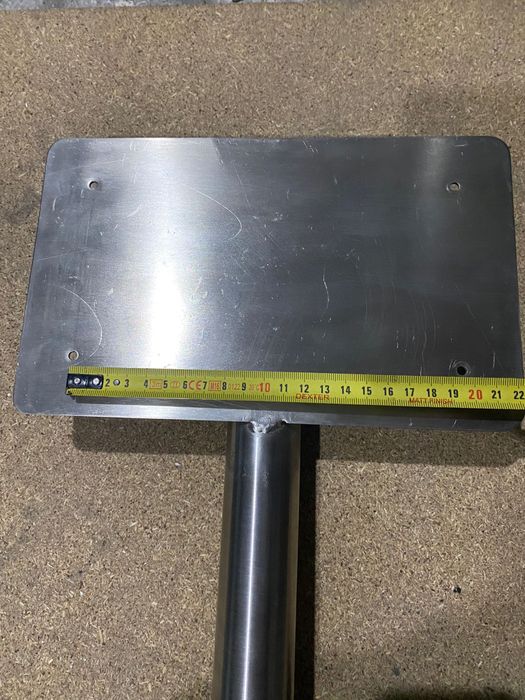 Suporte TV de chão em  Inox