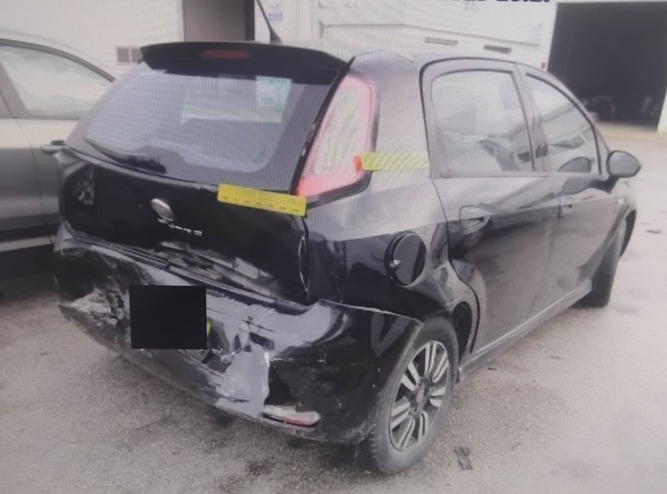 vendo fiat punto 1.2  2014 nacional acidentado salvado