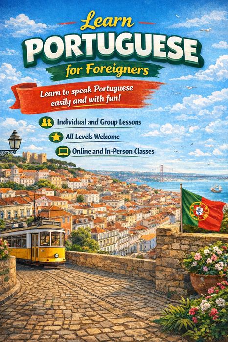 Aulas de português - Portuguese classes