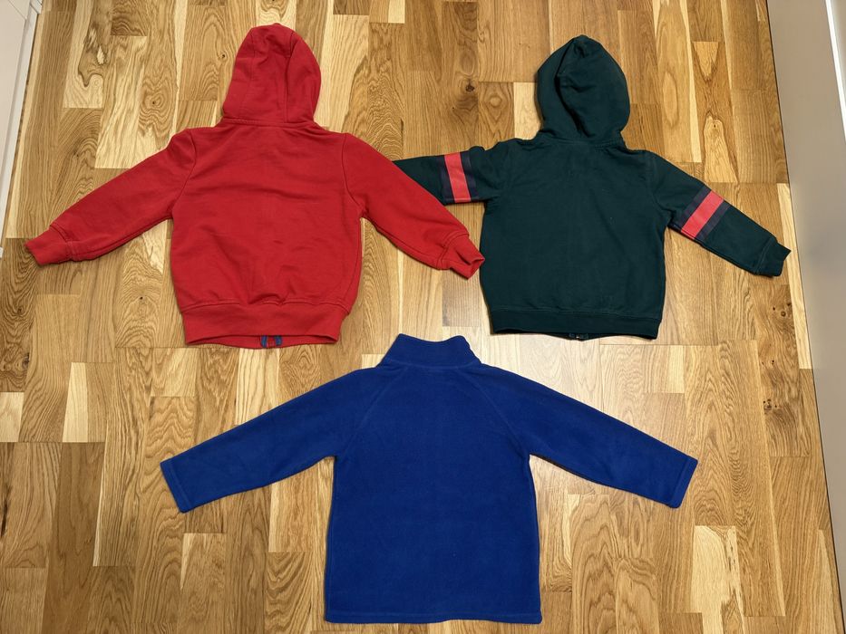 Bluzy dresowe rozpinane r. 104 spiderman