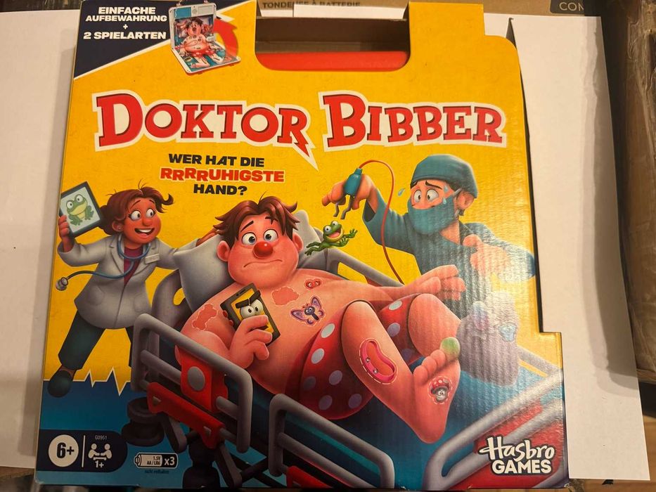 Hasbro Doktor Bibber Operation C0931 gra zręcznościowa 6+