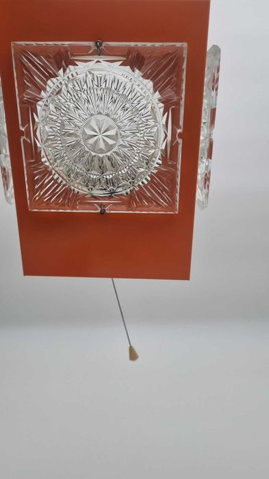 Unikat Kinkiet Napako Mid Century Design Czechosłowacja PRL J Hurka